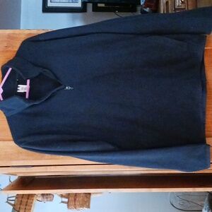 Heavy under armour fleece top, 1/4 zip with pockets